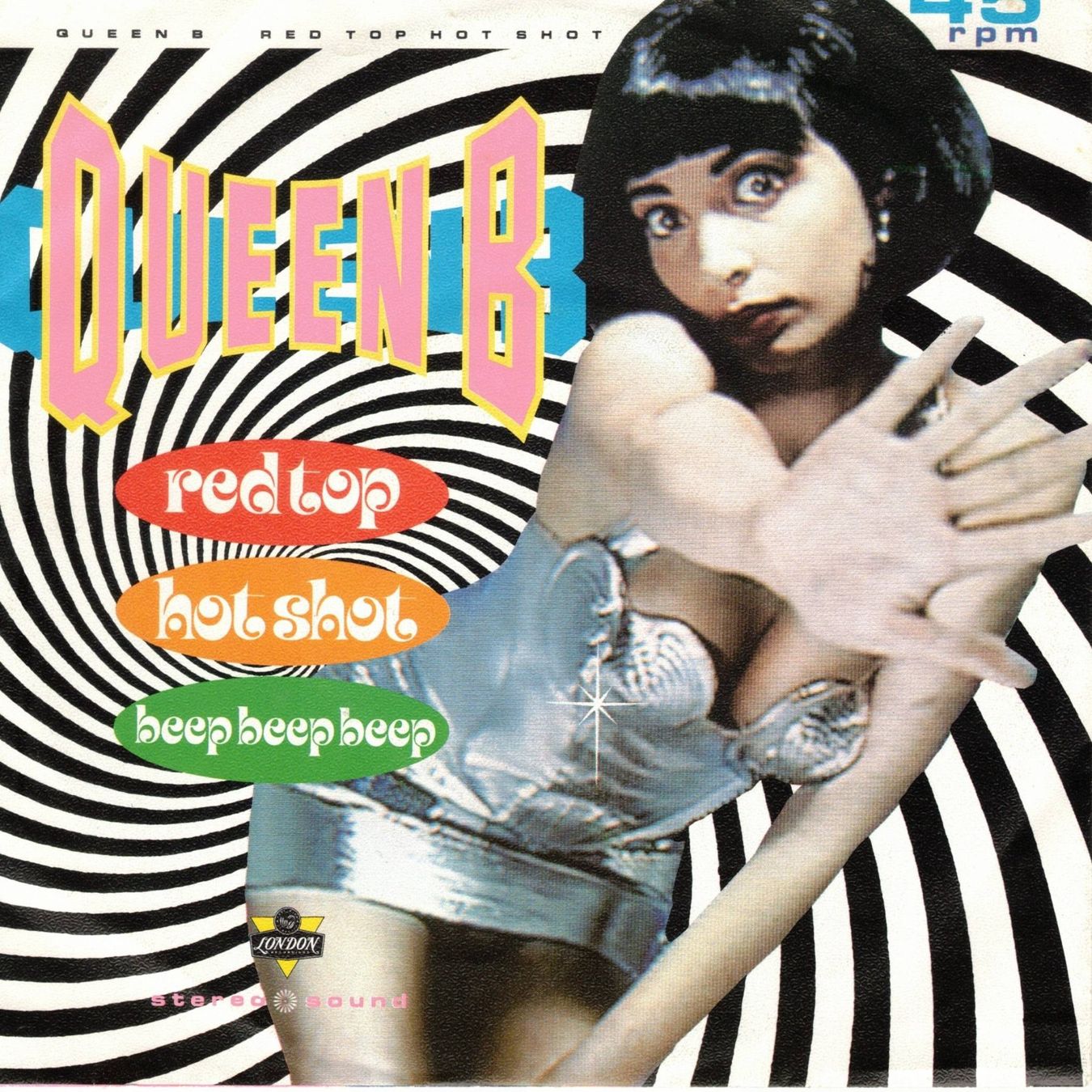Dischi in vinile: Queen B  --  Red top hot shot  Single7 – Usato da Rheinau venduto da thealbum
