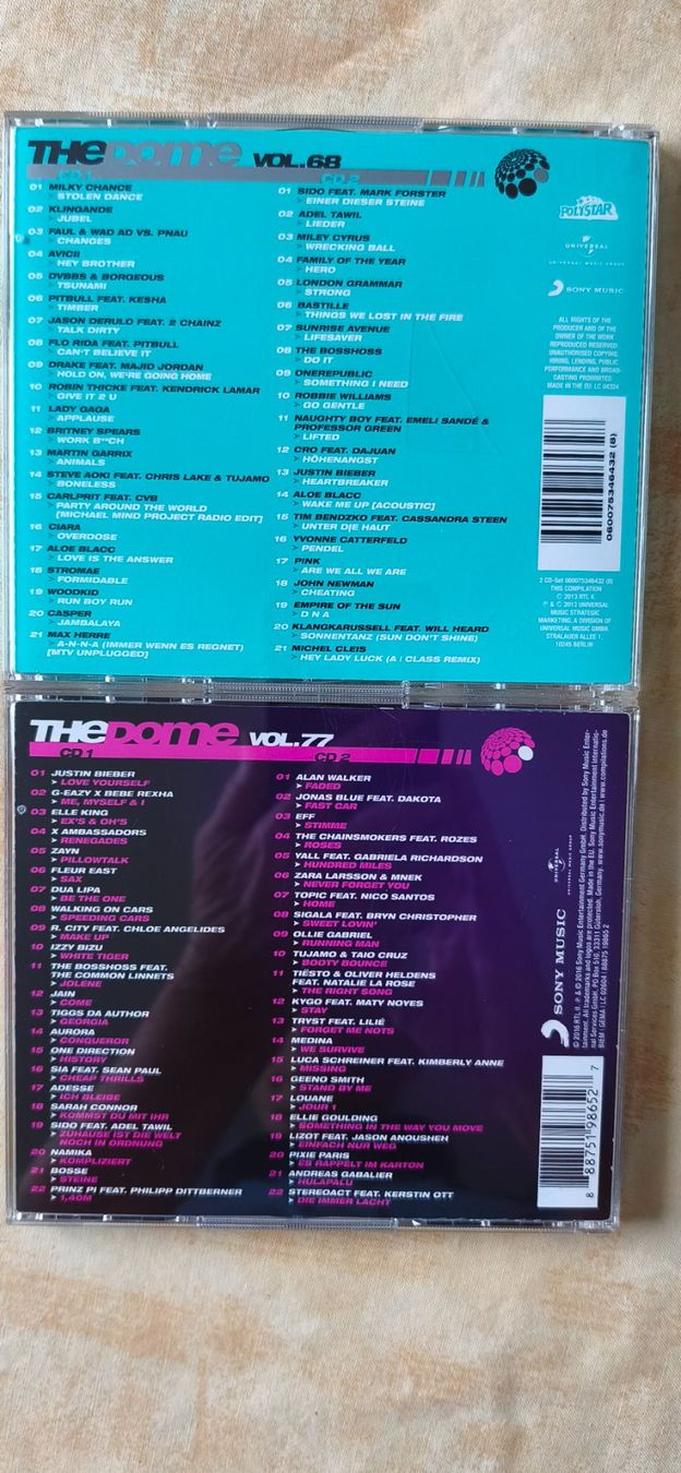 CDs: 2 THEDOME CD 68 /77 – Gebraucht aus Allschwil von momo4444 1