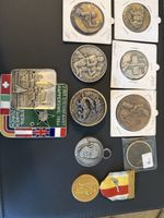 Diverse Sammlung von Medaillen aus der Schweiz zu verkaufen