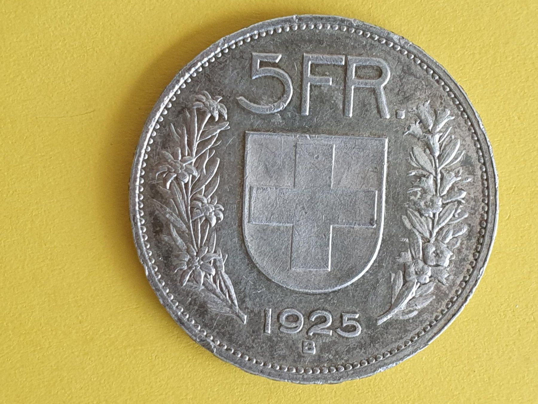 Toutes les monnaies: 5 FRANKEN 1925 Super  ( Poste A+ ) – D'occasion à luzern par Jrouge