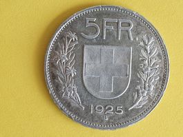 5 FRANKEN 1925 Super  ( Poste A+ )