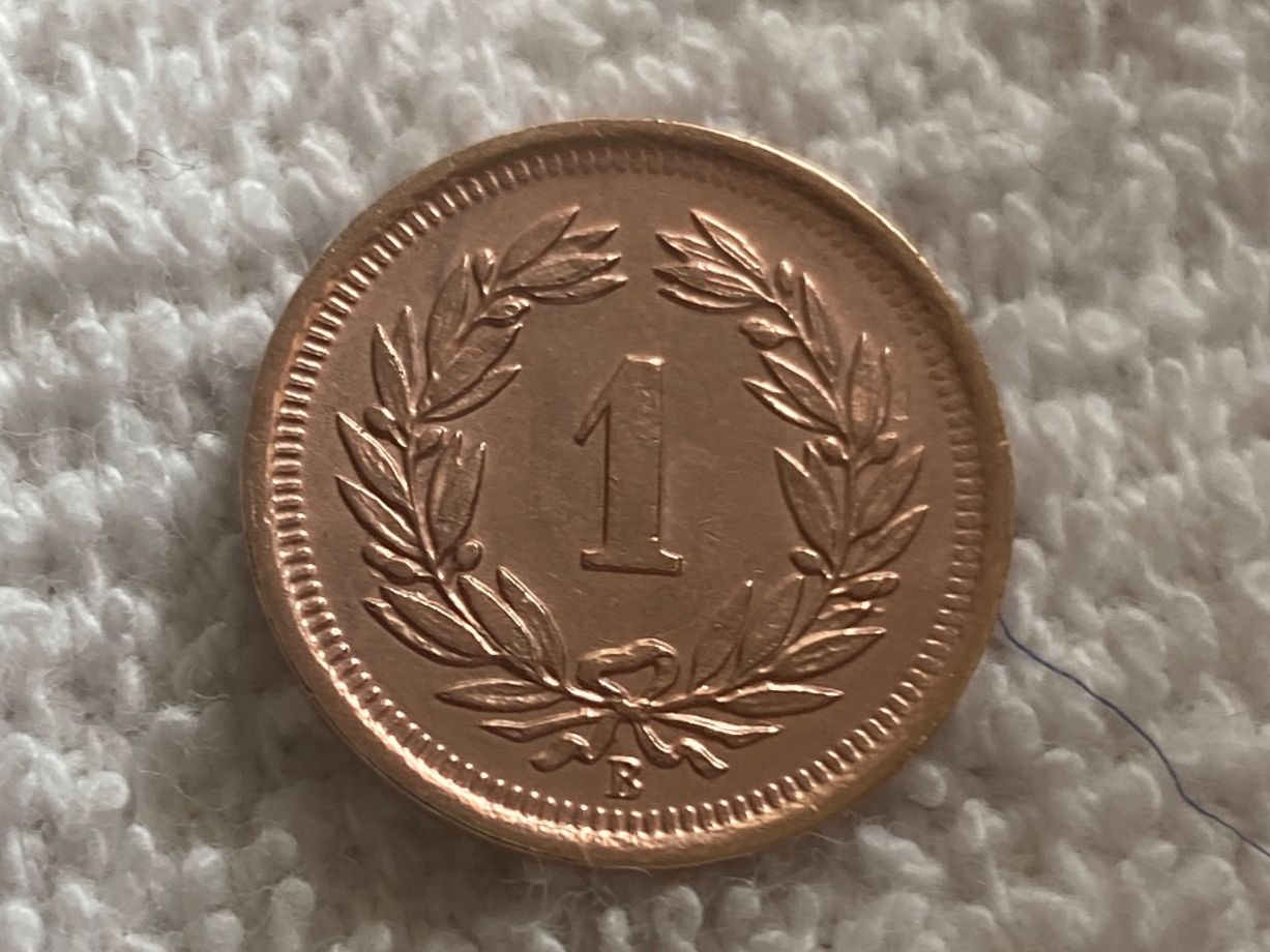 Alle Münzen: 1 centime/rappen 1908 – Gebraucht aus Nyon von Ilmi09 1