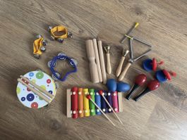 Kinder Musik Instrumenten Holz Set
