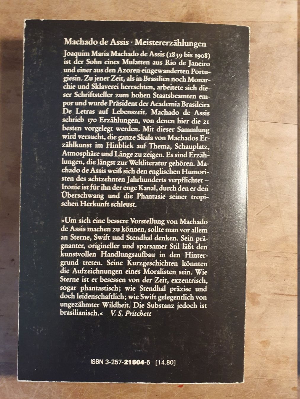 Libri: Meistererzählungen Machado de Assis Diogenes – Usato da Zürich venduto da loosebone 2