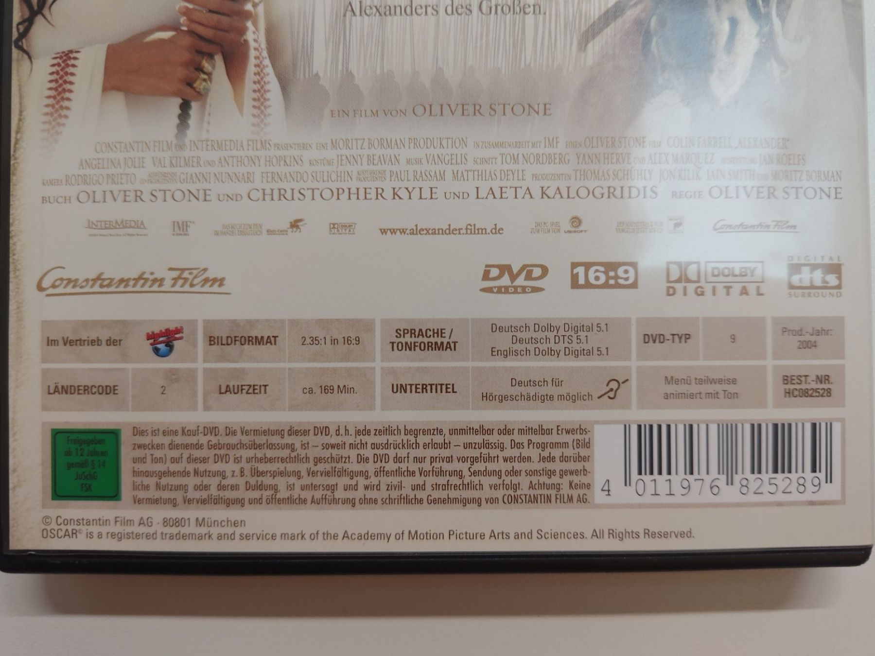 Tutti i DVDs: Alexander – Usato da Liestal venduto da Kratzilla 3