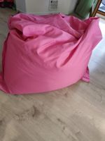 Pinker Sitzsack 160x130, super bequem