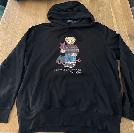 Polo Ralph Lauren Polo Bear Hoodie – Schwarz – Gr. L