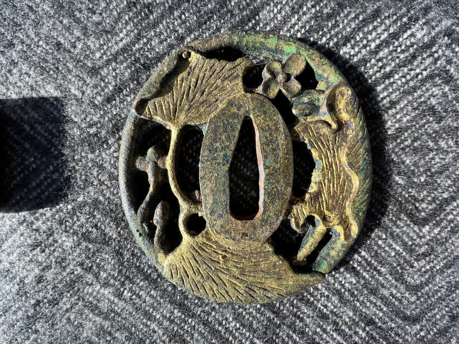 Altre raccolte & rarità: Schwert Katana-Stil, Damast-Optik – Usato da Nidau venduto da ym_fevrier 3