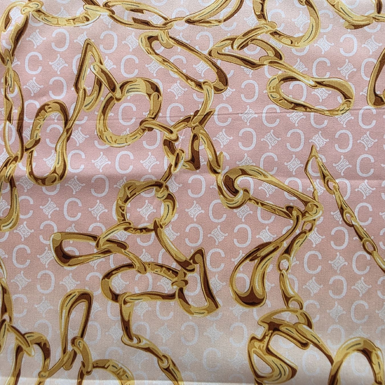 Celine Foulard & Sciarpe: Céline Baumwolltuch 50 × 50 cm – Nuovo e nell'imballaggio originale da Zürich venduto da LIMAR 5