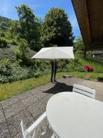 Sonnenschirm Glatz 210 cm x 150 cm – Farbe creme fabrikneu