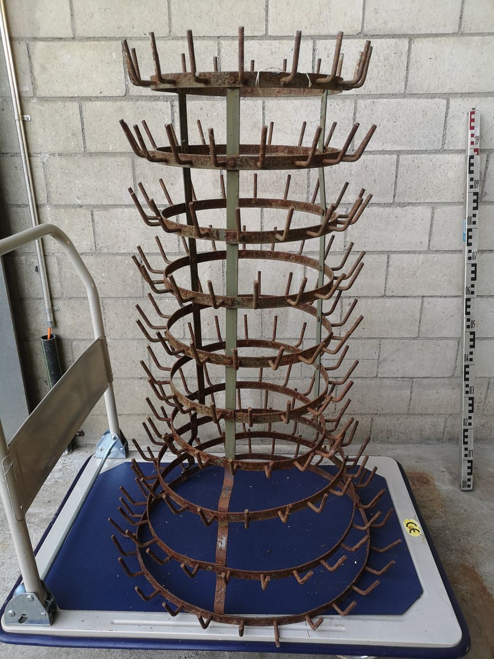 Portabottiglie: Wein Flaschen Trockner gross - 1 Meter hoch – Usato da Erlach venduto da silvia3235