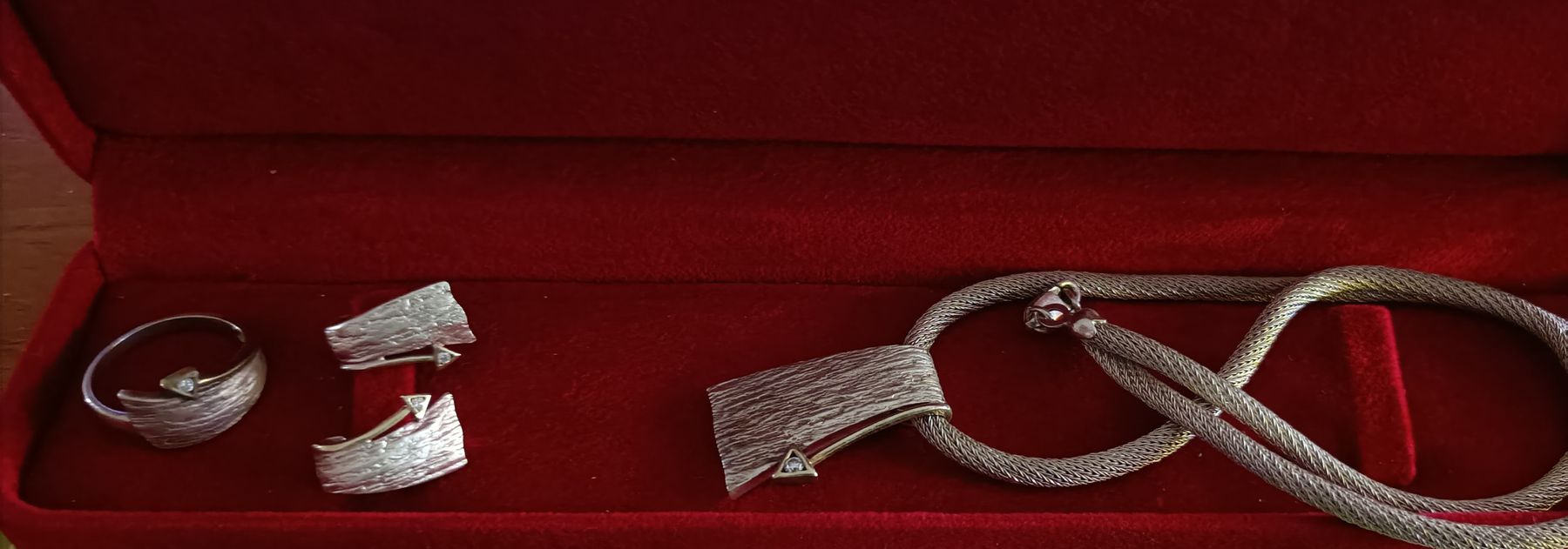 Catenine: Schmuck-Set exklusiv Bad Blumau 925 silber – Nuovo (secondo la descrizione) da Wettingen venduto da VO40 1