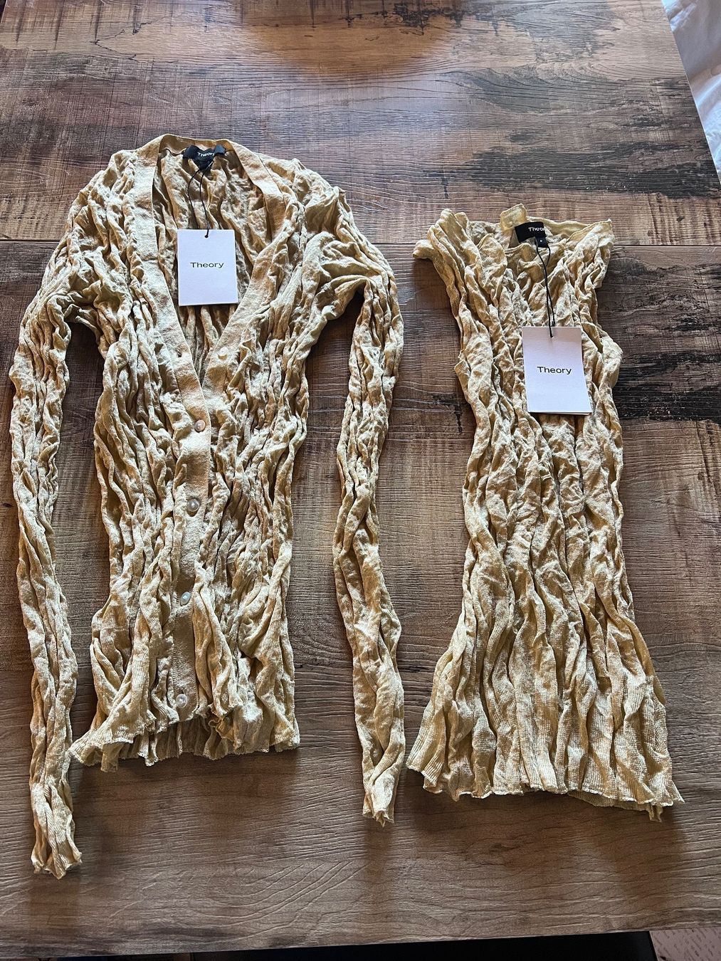 Twinset Pullover & Sweatshirts: THEORY Twin-set Métal Crêpe – Neu und originalverpackt aus Genève von Pingus2006