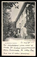 AK Lausanne, Les Bergières, 1901