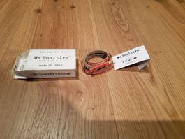 Positiv Armband aus Leder