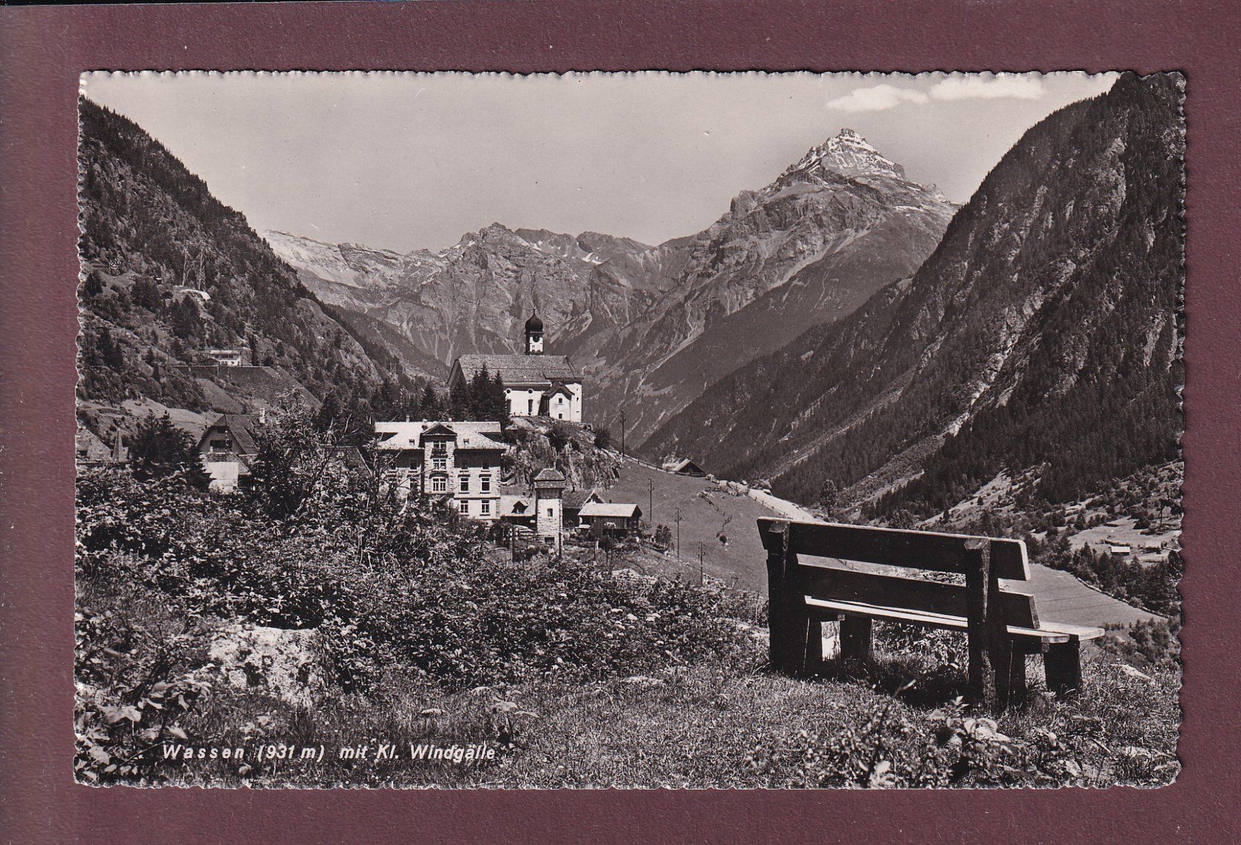 Cartoline postali: WASSEN - Kleine Windgälle – Usato da Pully venduto da nicecards