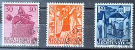 Liechtenstein Zst Série 361 - 363 ʘ