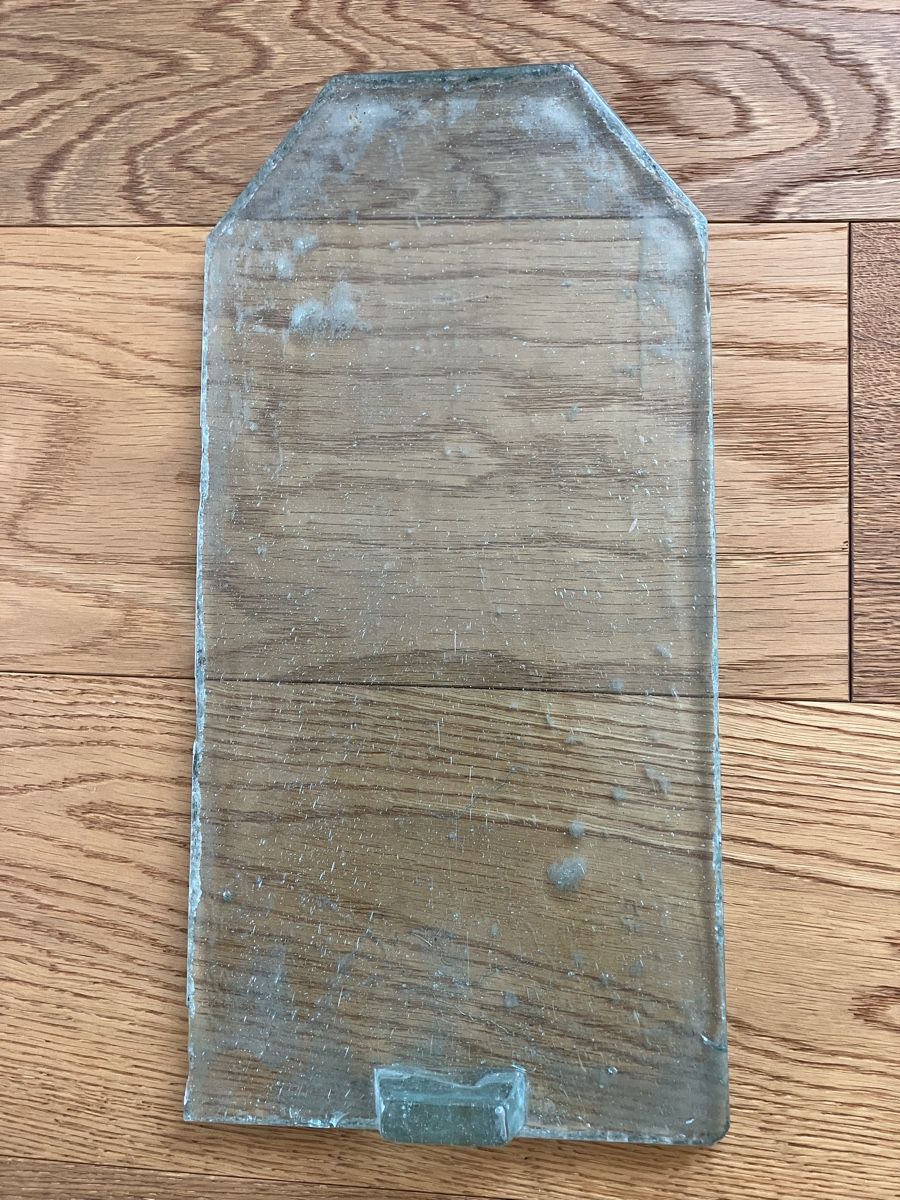 Servierplatten: Antiker Glas Dachziegel gebraucht – Gebraucht aus Willisau von son_lq7g 3