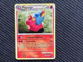 Pokemon Magcargo Reverse Holo HS Unerschrocken Yuka Morii