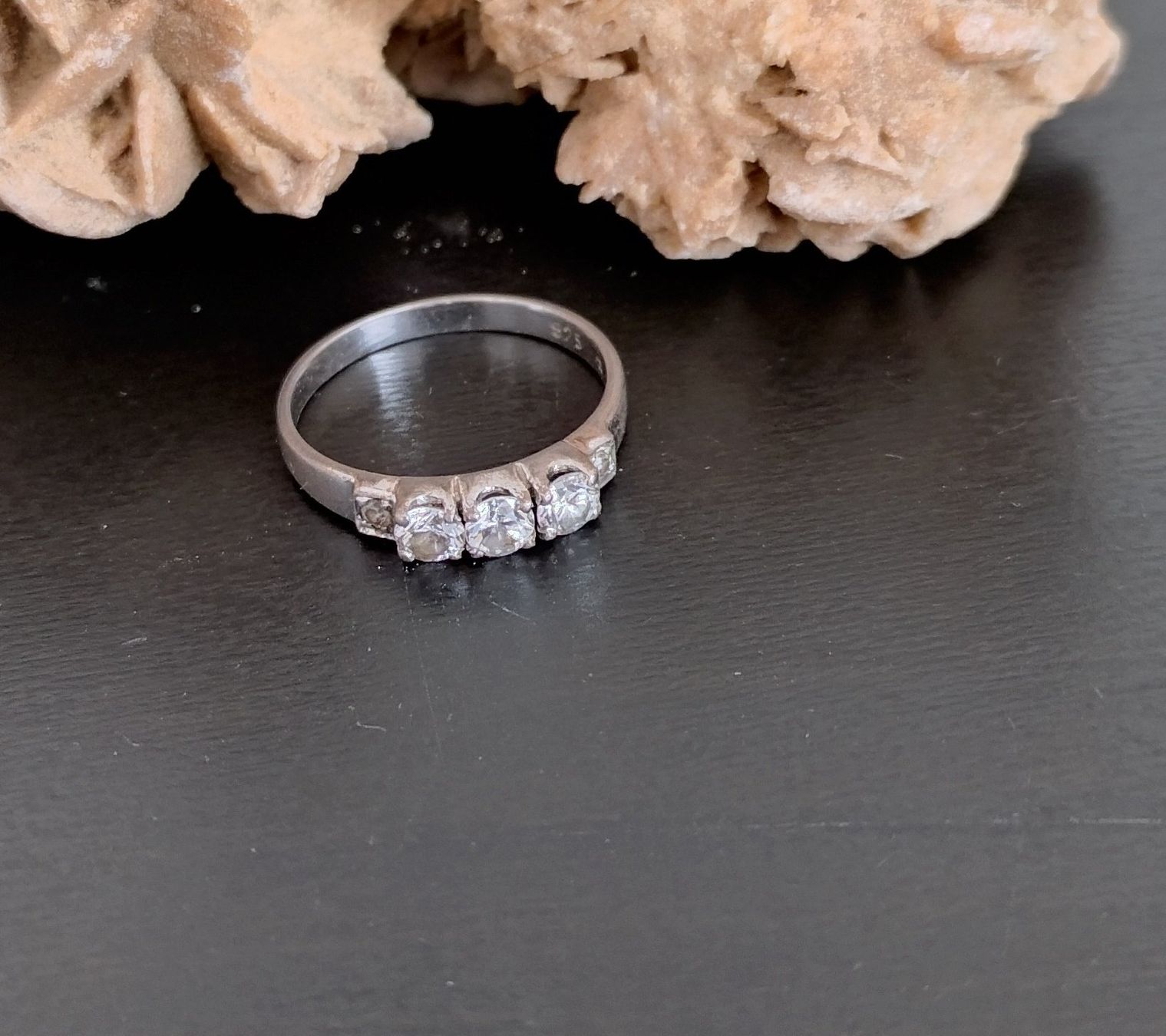 Ringe: GLITZER RING SILBER 925 XS GR.51 – Gebraucht aus Romanshorn von BoutiqueA