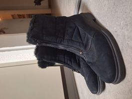 Winterstiefel schwarz gebrauchter Zustand Gr. 39