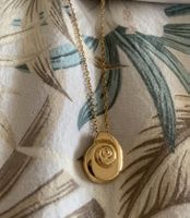 Collana in acciaio inox placcata oro 18k