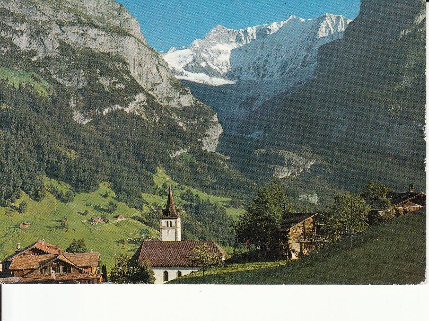 Ansichtskarten: Grindelwald 1968 – Gebraucht aus Bürglen TG von StampGraf