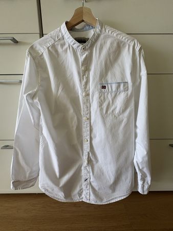 Napapijri Shirt white Regular Fit Size M