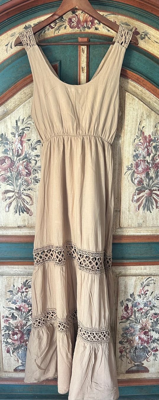 Kleider: Maxidress boho 100% Baumwolle – Gebraucht aus Lopagno von CLep 2