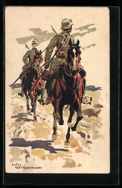 Cartoline postali: Anton Hoffmann - München: Deutsche Kava – Usato da Berlin venduto da bartko-reher