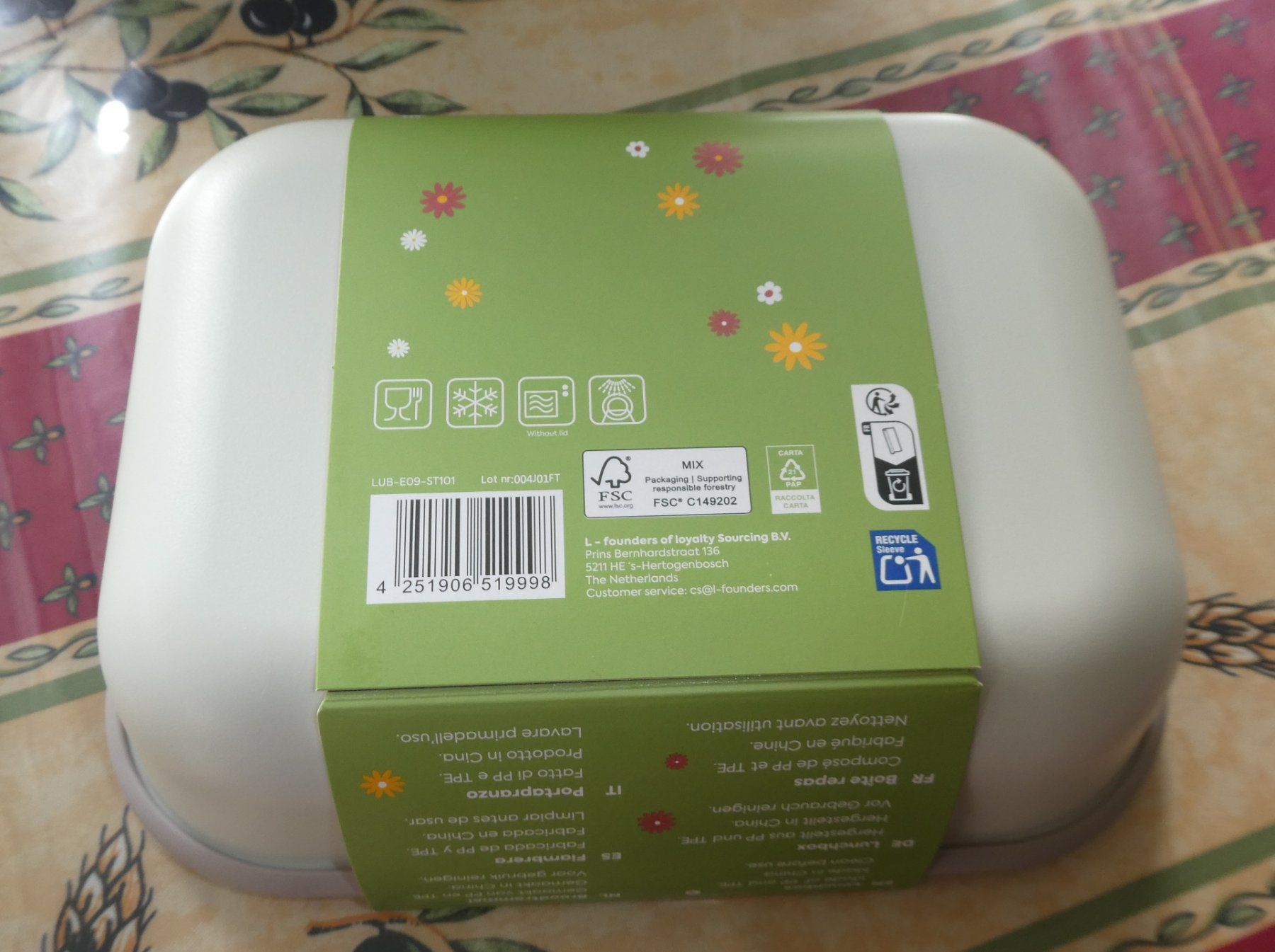 Altro in Decorazioni & Accessori: Boite Lunch Box Hello le Printemps Coop – Nuovo e nell'imballaggio originale da Troistorrents venduto da Marion70 1