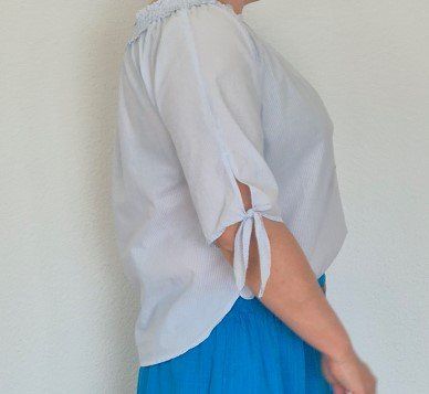 H&M Camicette: Carmenbluse mit 3/4-Ärmeln H&M – Usato da Morschach venduto da mar_bf7l 3