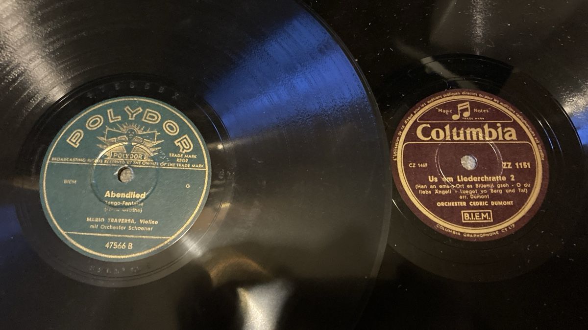 Dischi in vinile: Schellack Platten Konvolut 37 Stück – Usato da Chevenez venduto da Electro-Rick 5