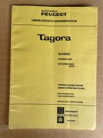 Talbot Tagora Umweltschutz-Dokumentation 1983 Anleitung
