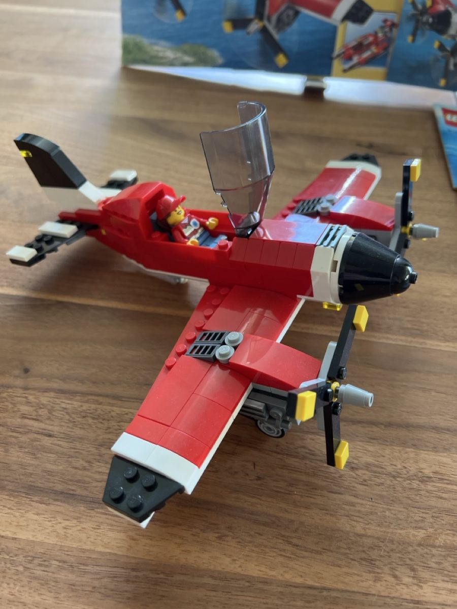Lego Kit di costruzioni: LEGO Red Biplane Toy – Usato da Zürich venduto da JuneBaby12 1