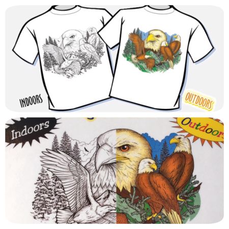Magic T-Shirt Adler, Gr. 2XL - Neu!