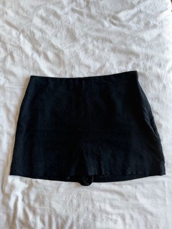 Abercrombie & Fitch Miniskort schwarz Grösse M guter Zustan