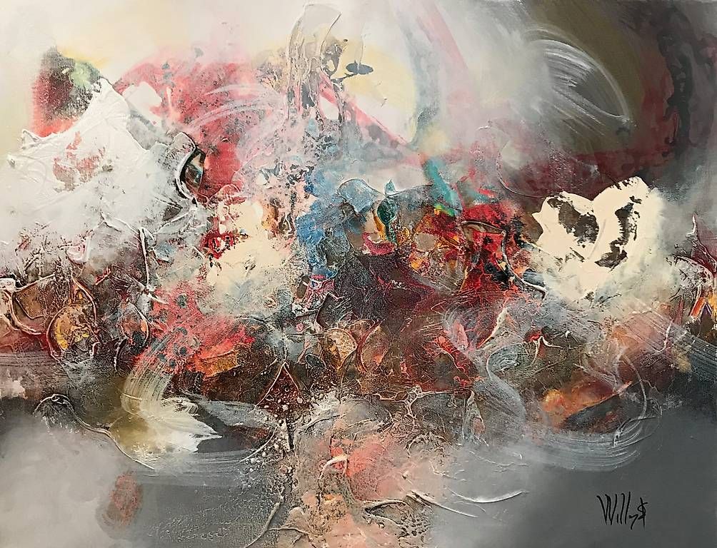 Gemälde: Grey Wilderness - Acrylgemälde von William Malucu – Gebraucht aus Rikon im Tösstal von mino03 1