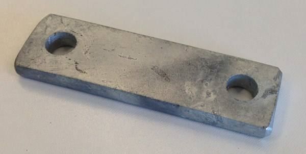 Piatti di portata: Lochplatte, 80x30mm, Doppellochplatte – Nuovo (secondo la descrizione) da Elsau venduto da mietlift