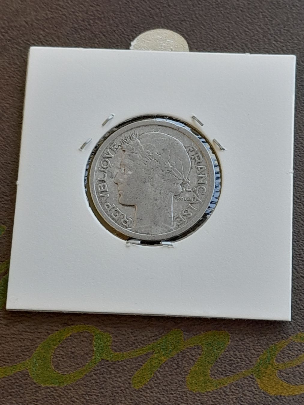 Tutti le monete: 1 Francs 1945 c Alu Frankreich  – Usato da Basel venduto da Basel_20 1