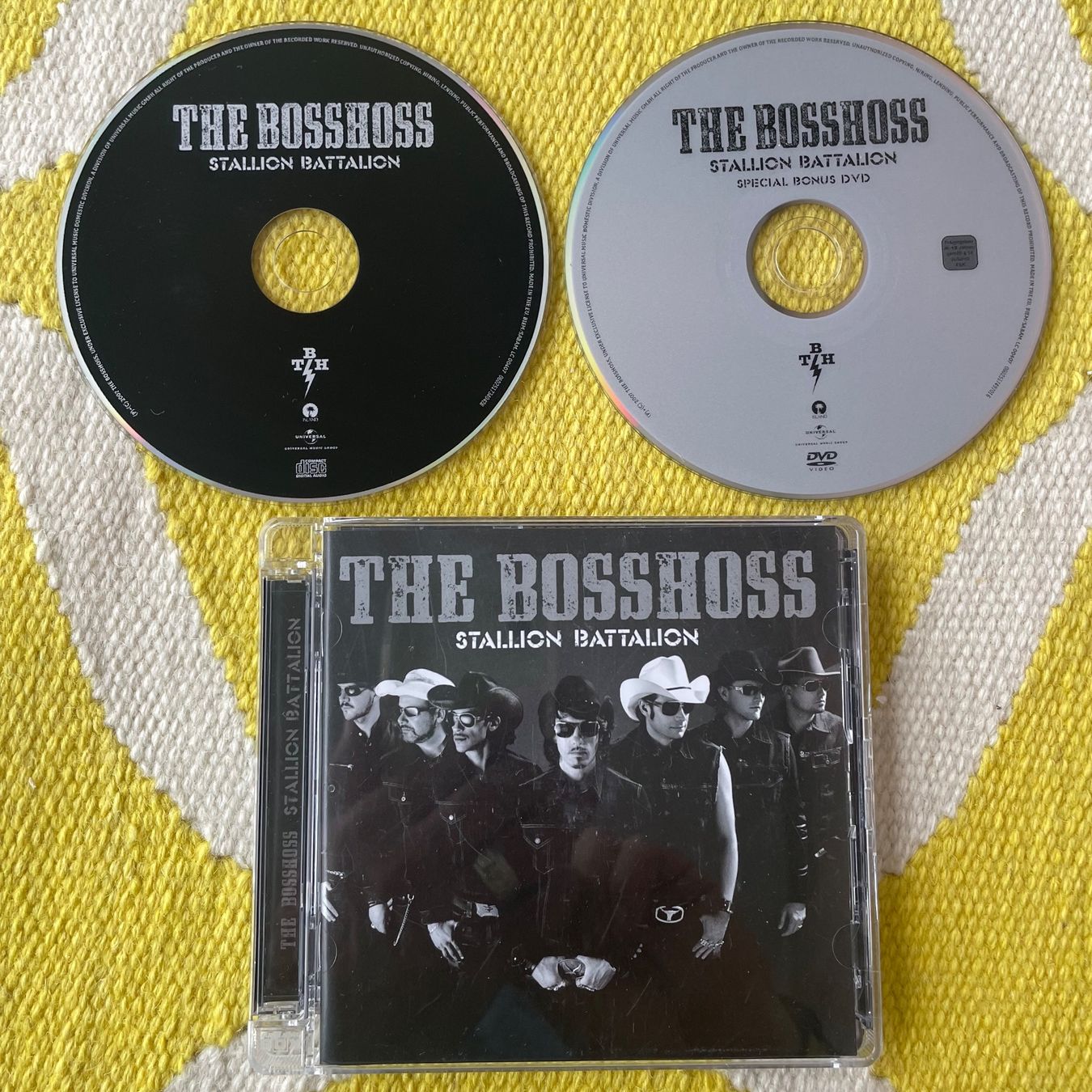 CD: THE BOSSHOSS-CD+DVD STALLION BATTALION – Usato da Rorschacherberg venduto da CD-Roli