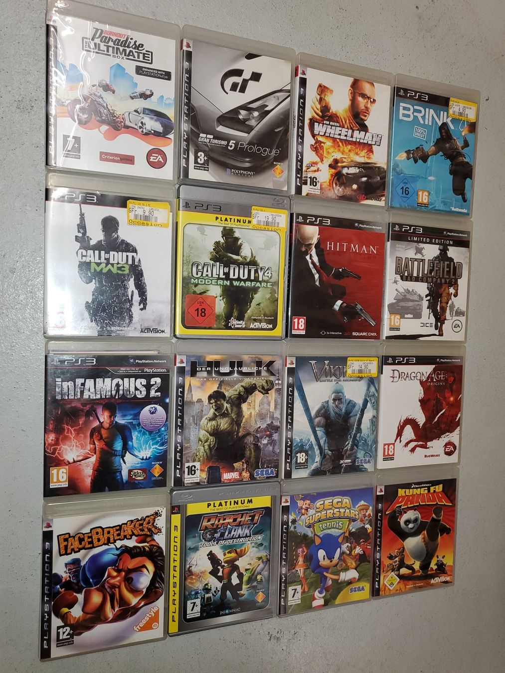 Giochi: PS3 Spiele Konvolut: Hitman, Brink, Infamous uvm. – Usato da Dübendorf venduto da ebu_6qyl