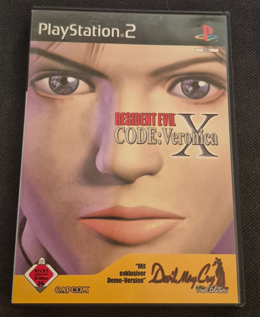 Capcom Jeux: RESIDENT EVIL CODE VERONICA X PS2 DEUTSCH DEMO DEVIL MAY CRY – D'occasion à Grand-Lancy par luc111