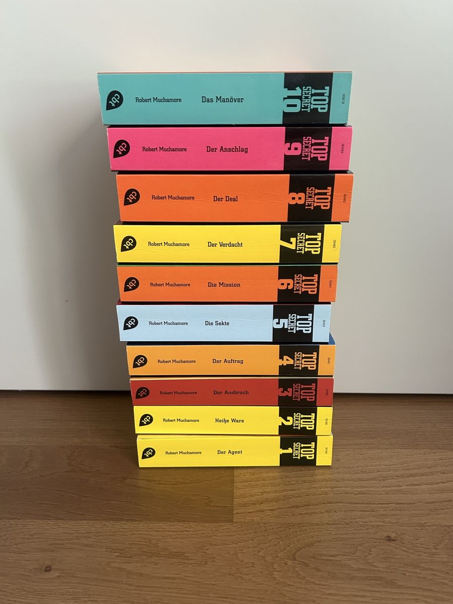 Libri: Top Secret: Band 1-10 – Usato da Schöftland venduto da DesignbyNaja