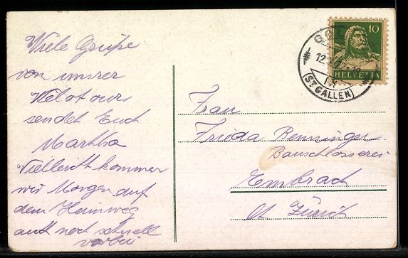 Cartes postales: AK Rorschach, Institut Stella Maris – D'occasion à Berlin par bartko-reher 1