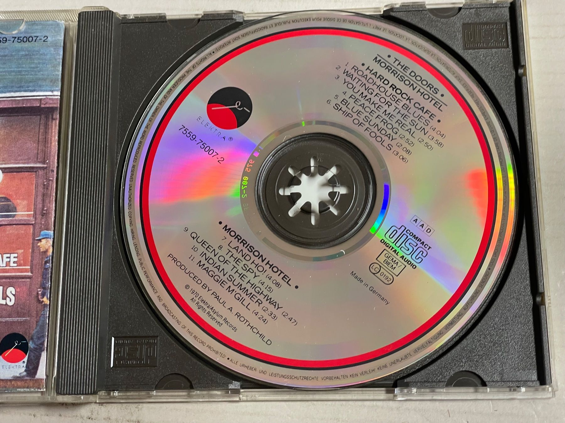 CD: The Doors-Morrison Hotel CD-Psychedelic-Top RAR – Usato da Muri b. Bern venduto da AdidasCollector 2