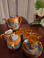 antique Japanese hand painted tea set
