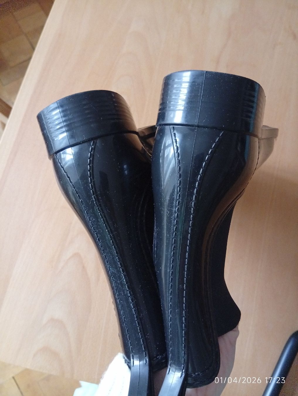 Navyboot Damenschuhe: Schwarze Regen Stiefeletten Navyboot, Gr. 38 – Neu (gemäss Beschreibung) aus Zürich von teblapi 2