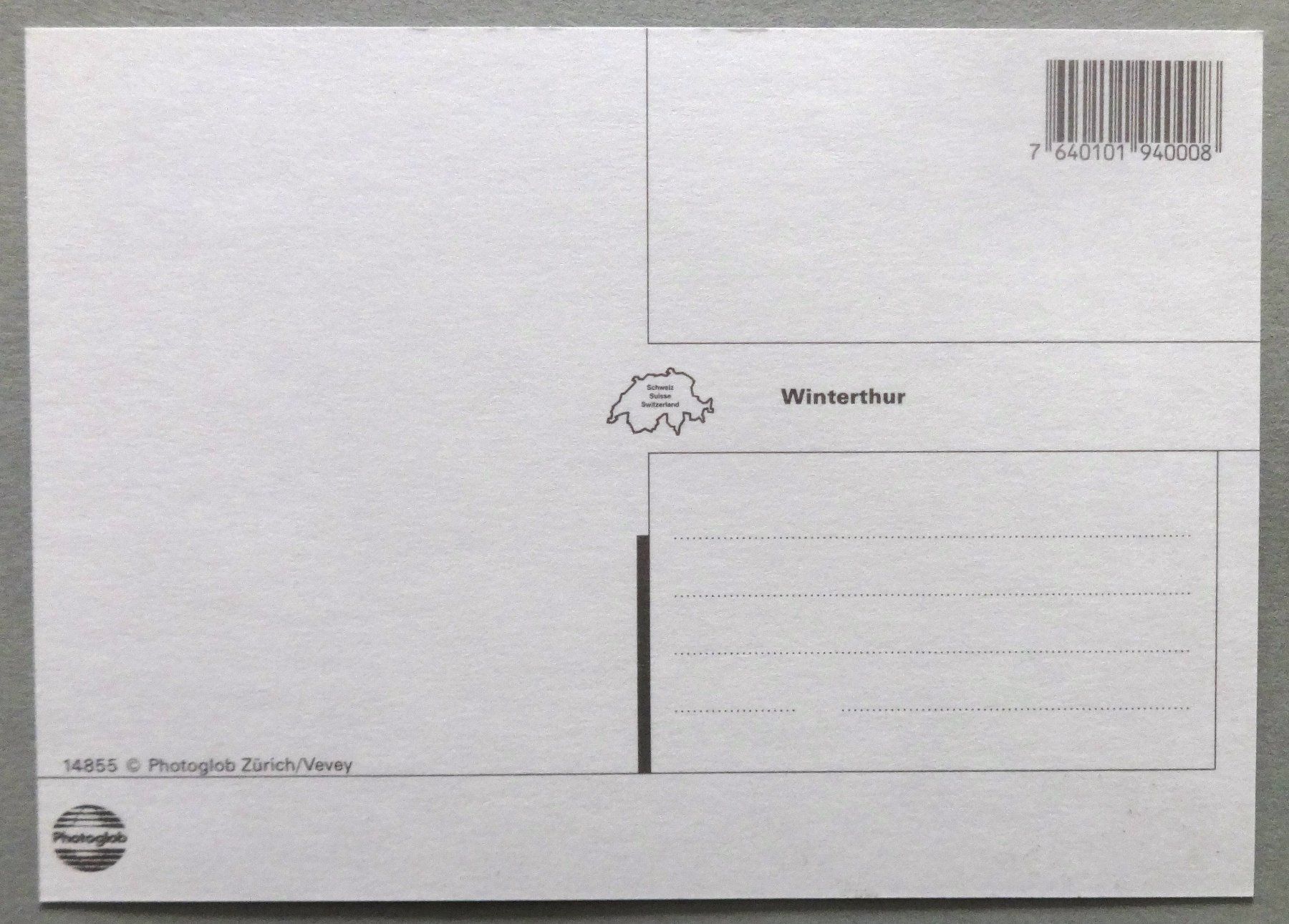 Ansichtskarten: Winterthur – Gebraucht aus Fétigny von Billy2miny 1
