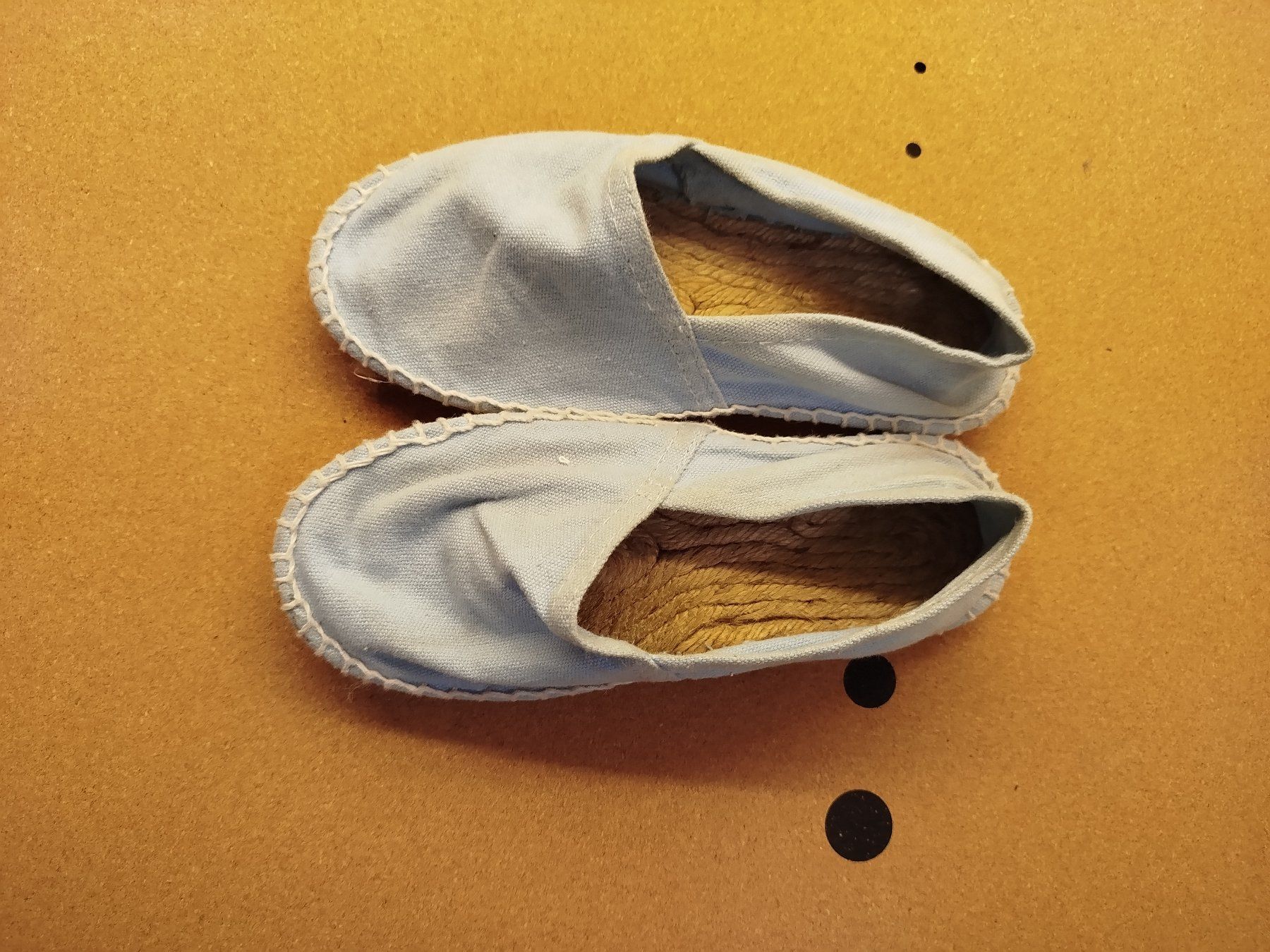 Scarpe da uomo: Sommer Espadrilles, hellblau, Gr. 33, Top Zustand! – Usato da Oberhofen am Thunersee venduto da jojozurich 1